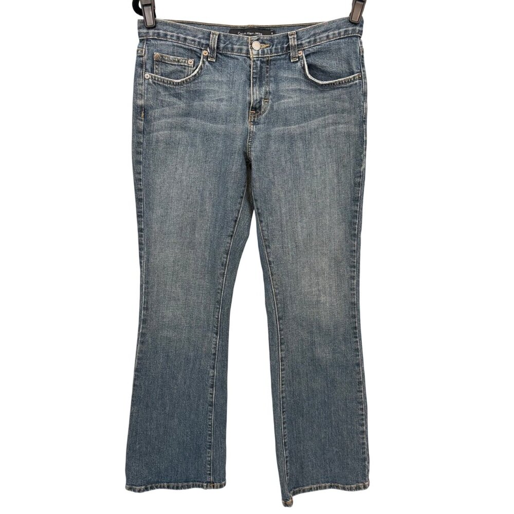 Calvin Klein Jeans Flare Blue - Women's 8/32 - (WB94A22) - Picture 1 of 9